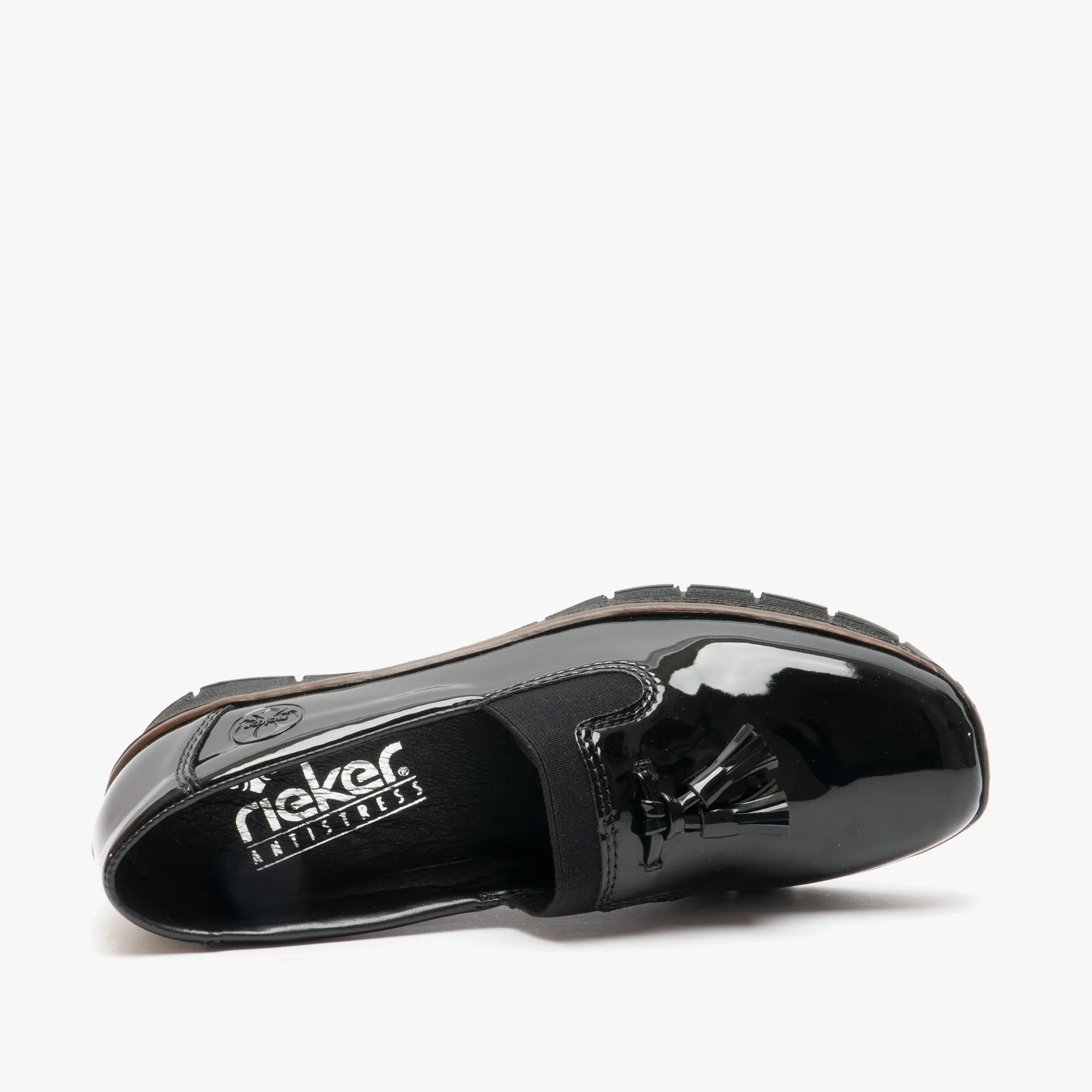 53751-00 Ladies Slip On Shoes Black