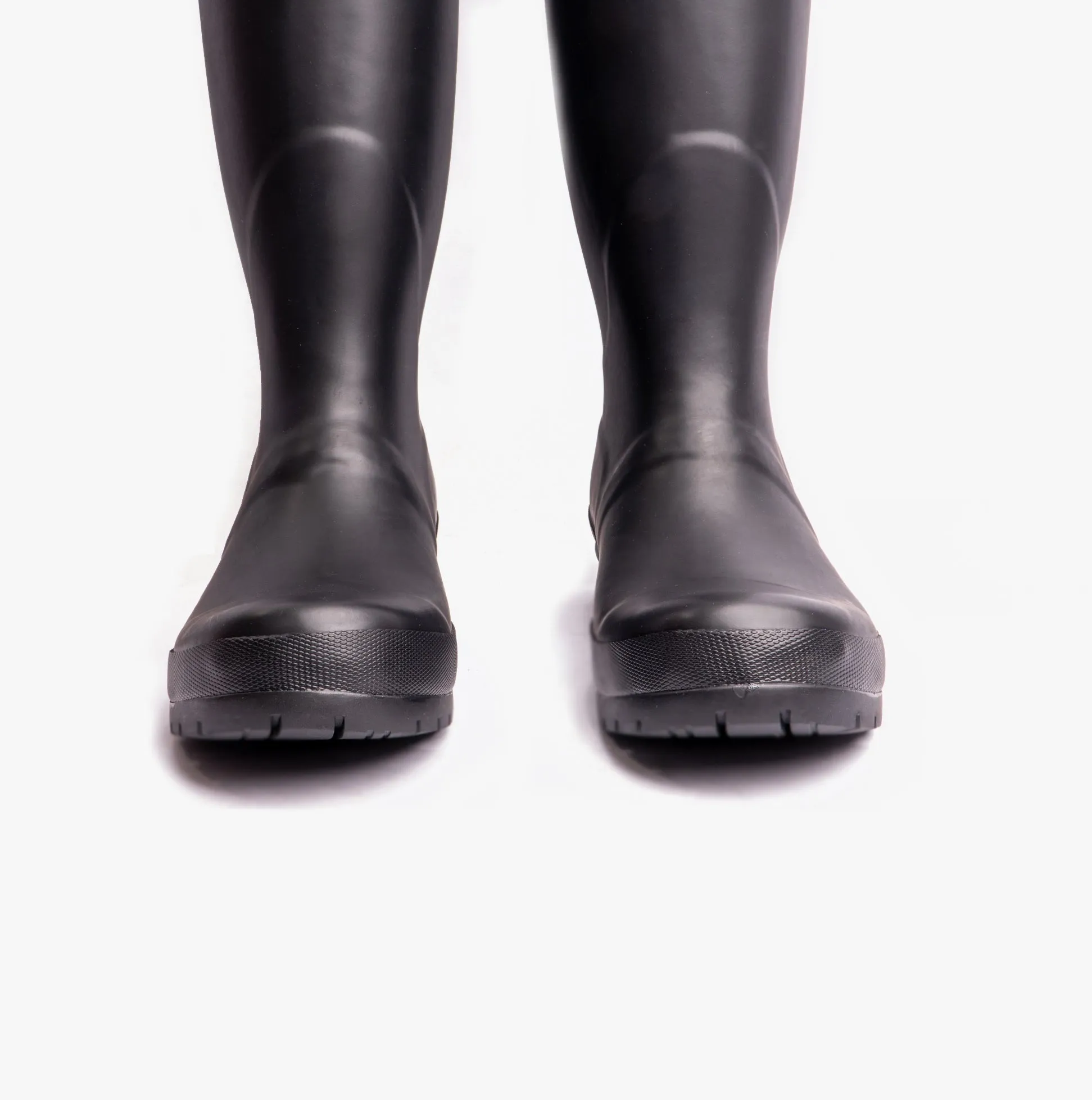 ABBEY Womens Wellington Boots Black