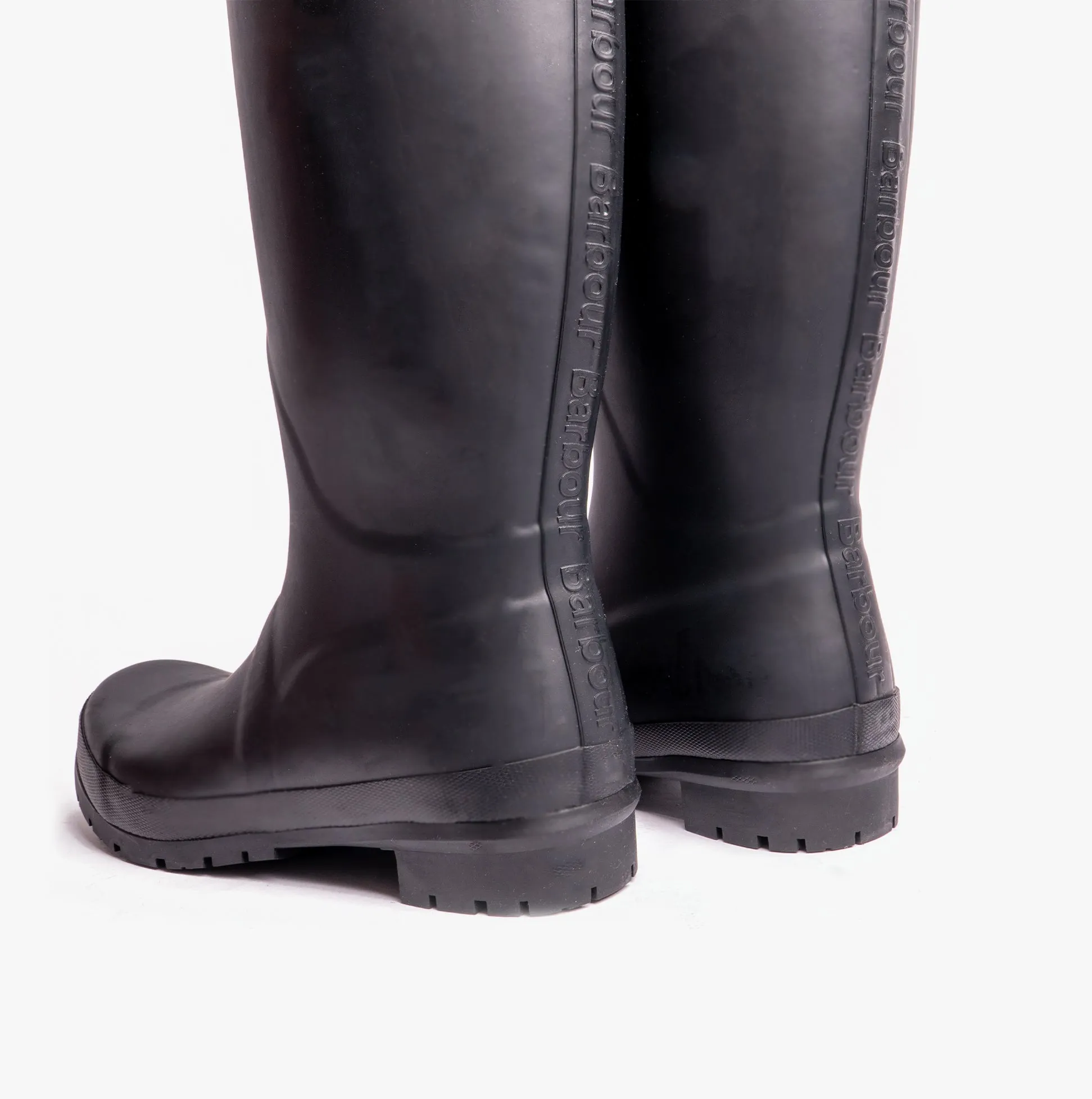 ABBEY Womens Wellington Boots Black