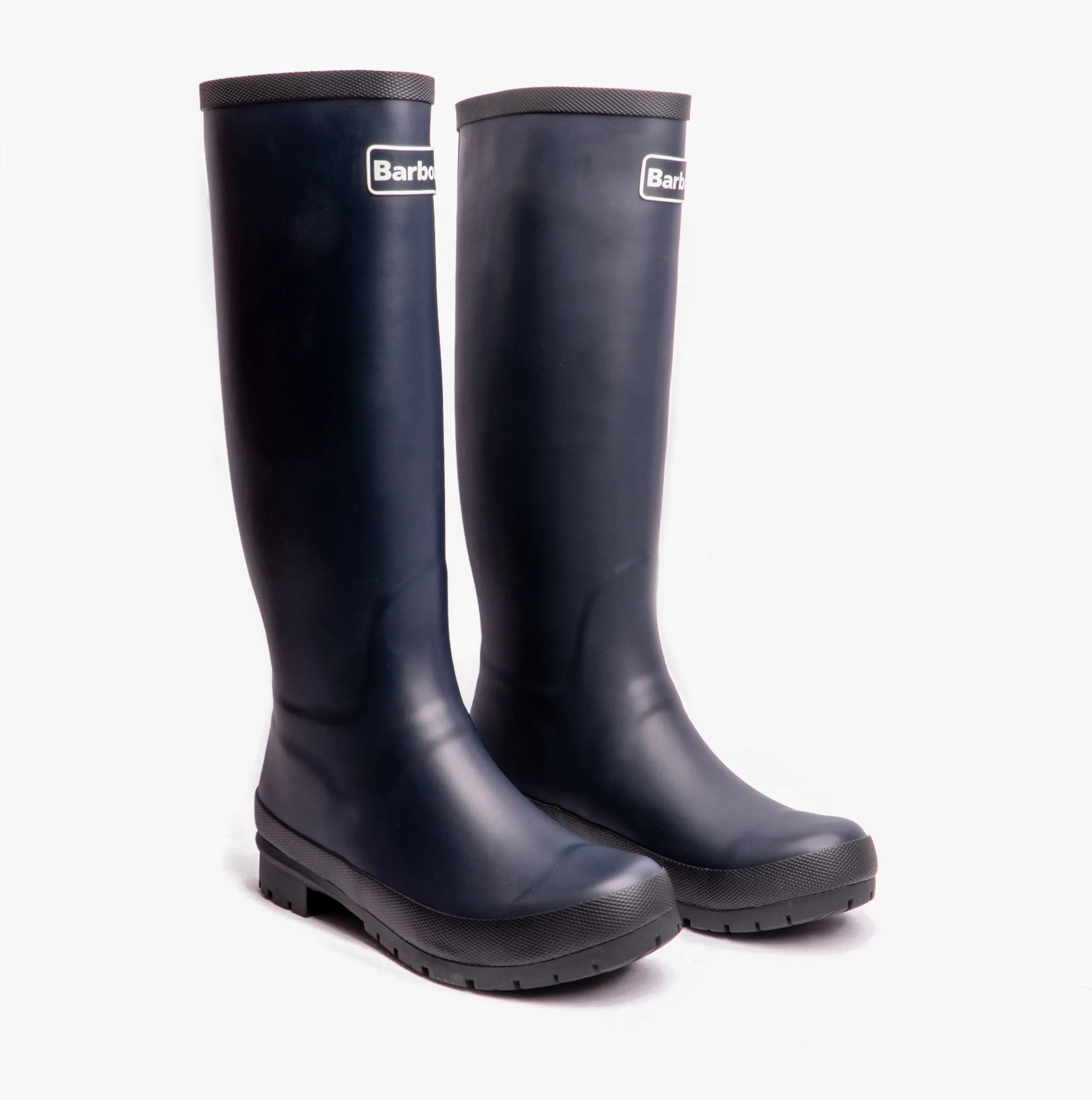 ABBEY Womens Wellington Boots Navy