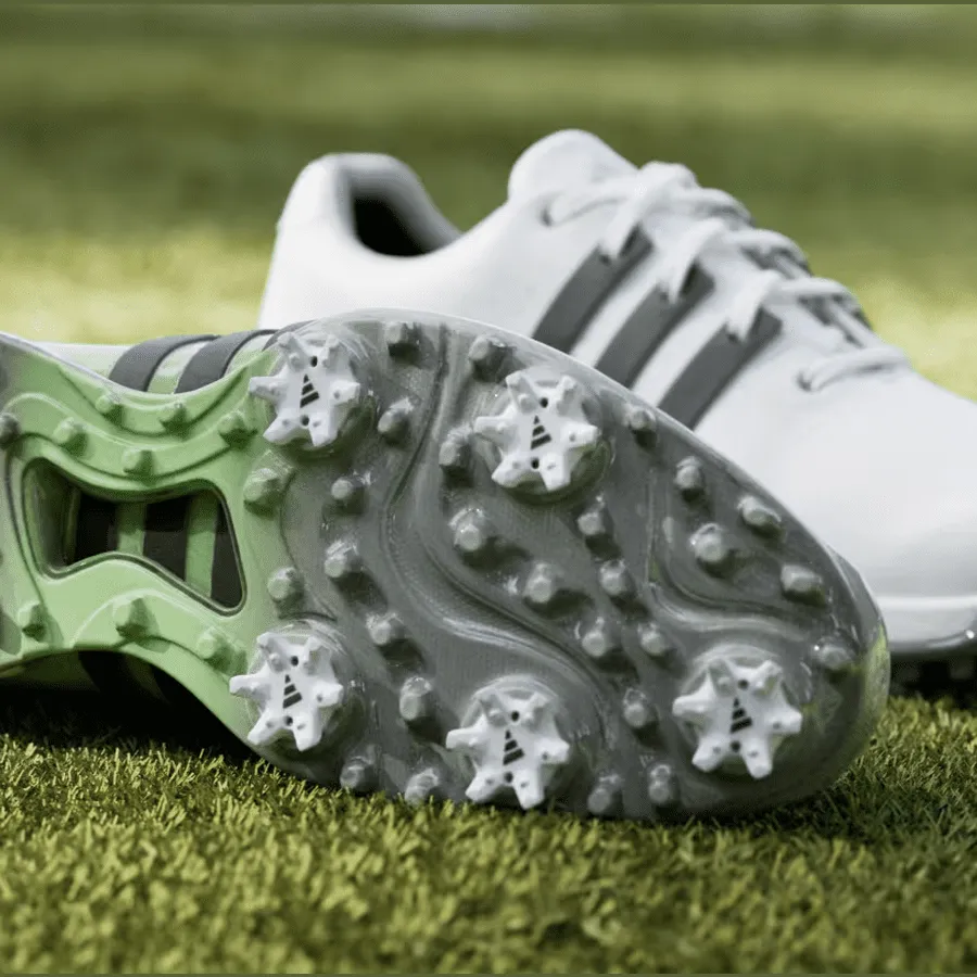 Adidas Tour360 24 Mens Golf Shoes - Enhanced Comfort in White, Stylish and Performance-Driven