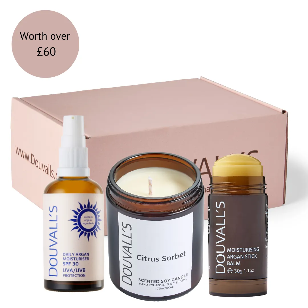 Argan Glow Beauty Box (Three products) Must Have BOX