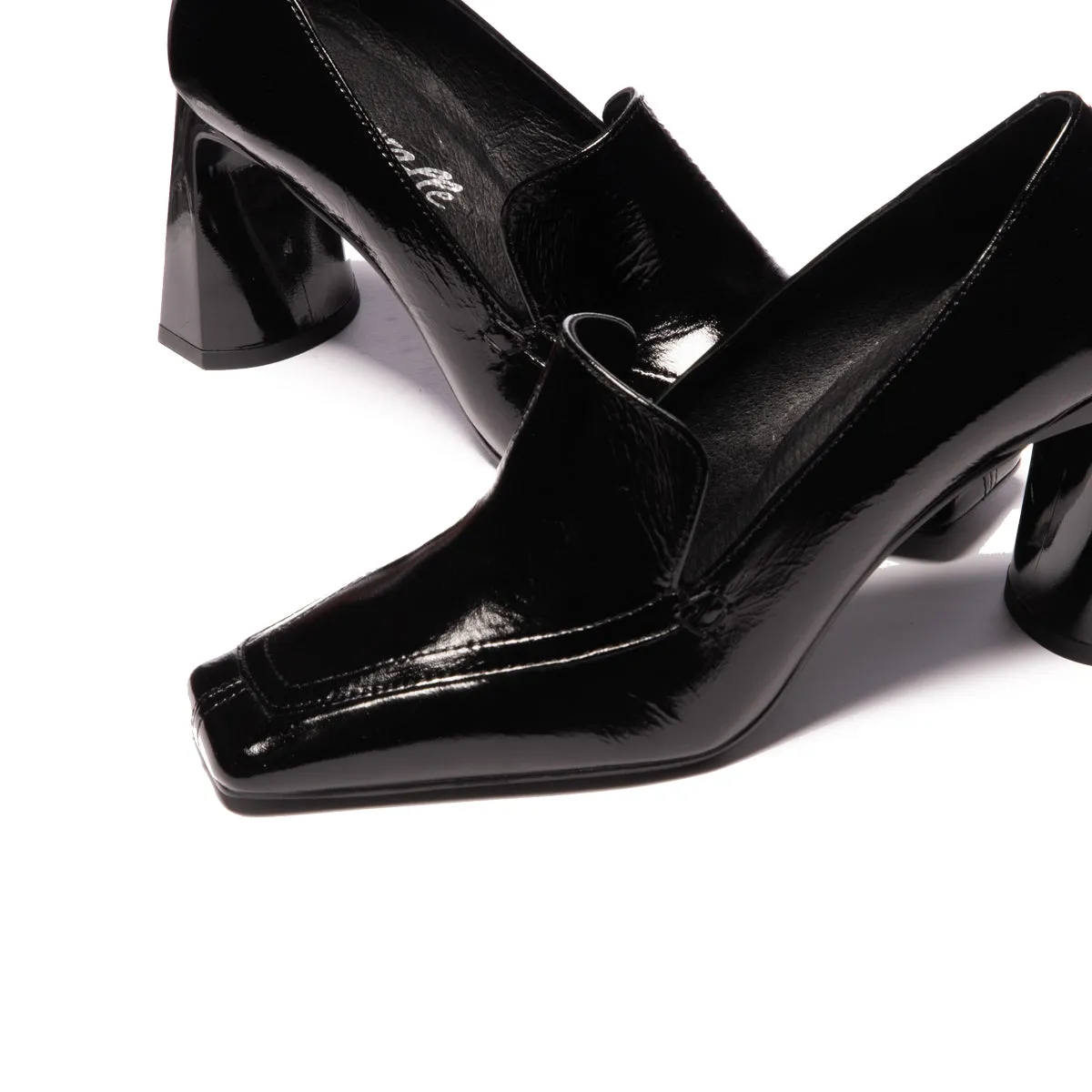 Barnaby Black Leather