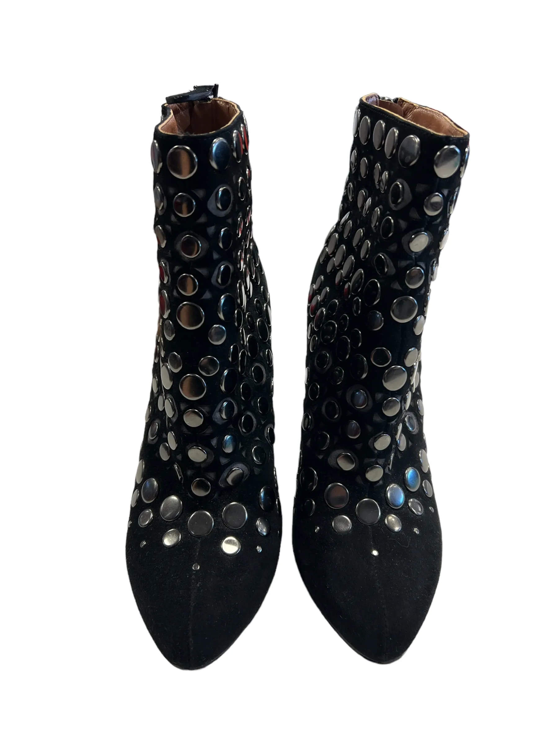 Boots Ankle Heels By  ALAIA SUEDE Size: 5.5