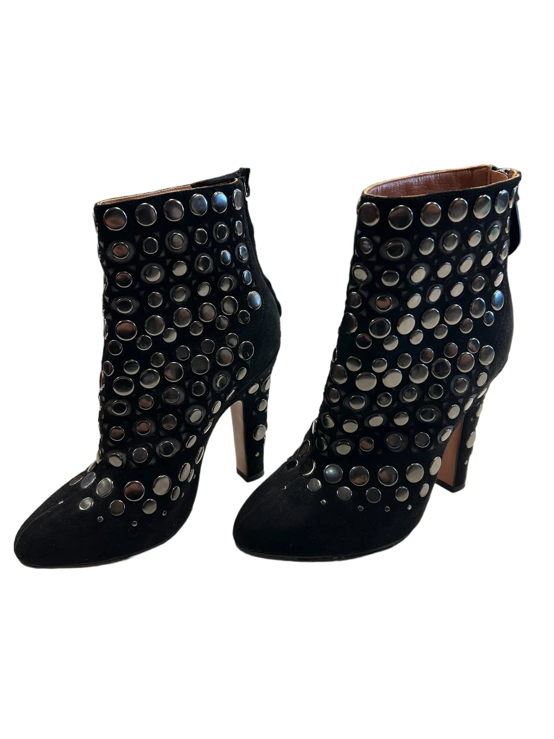 Boots Ankle Heels By  ALAIA SUEDE Size: 5.5