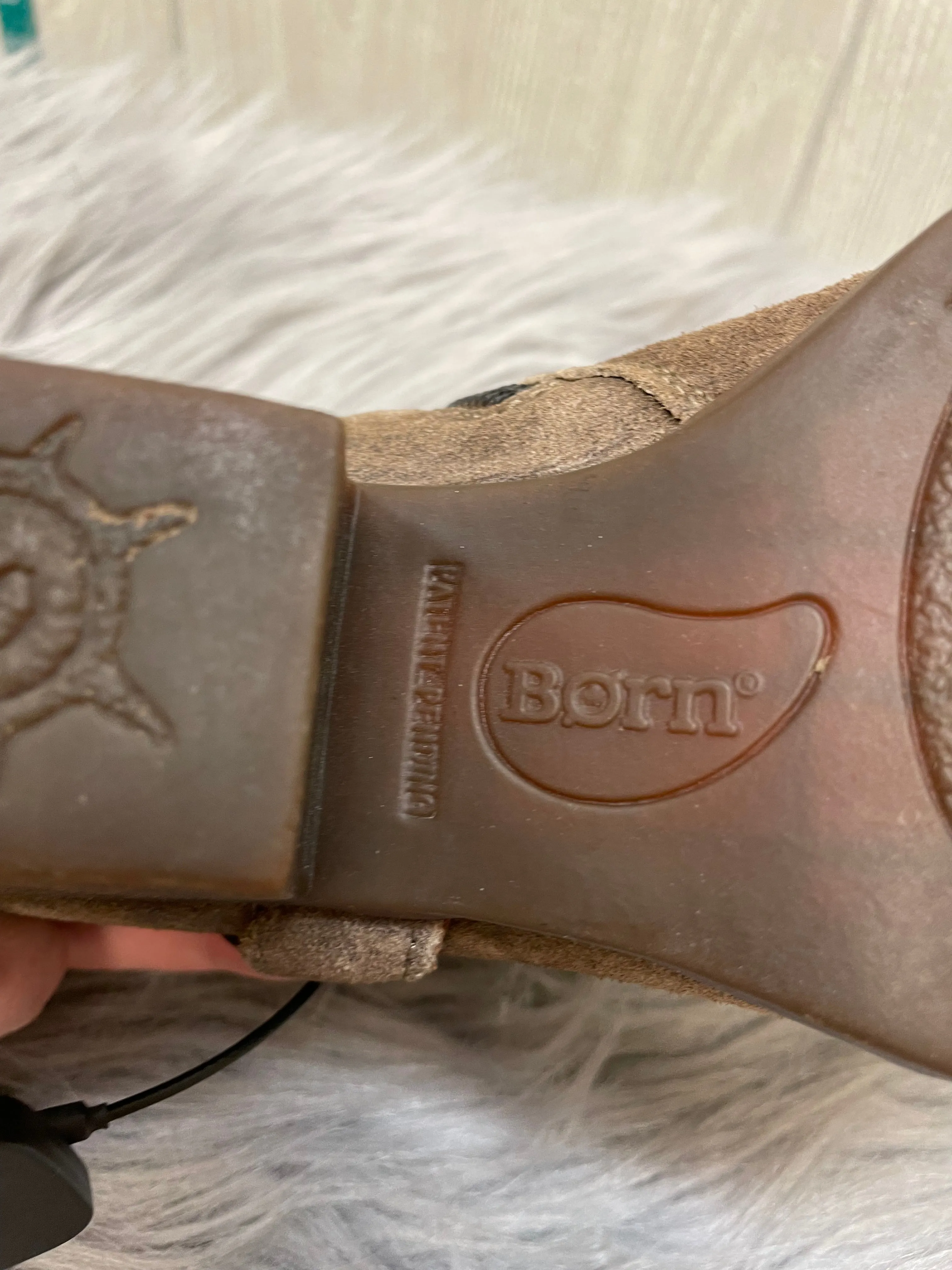 Boots Ankle Heels By Born  Size: 7