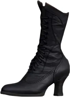 Boots For Women Vintage Granny Boots Renaissance Ankle Boots Low Heel Lace Up Booties Women Pirate Boots