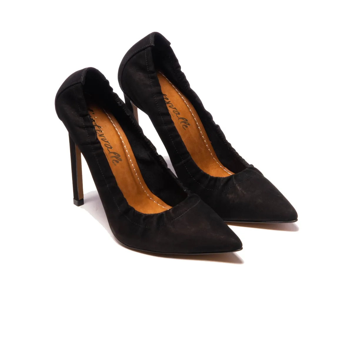 Britney Black Nubuck