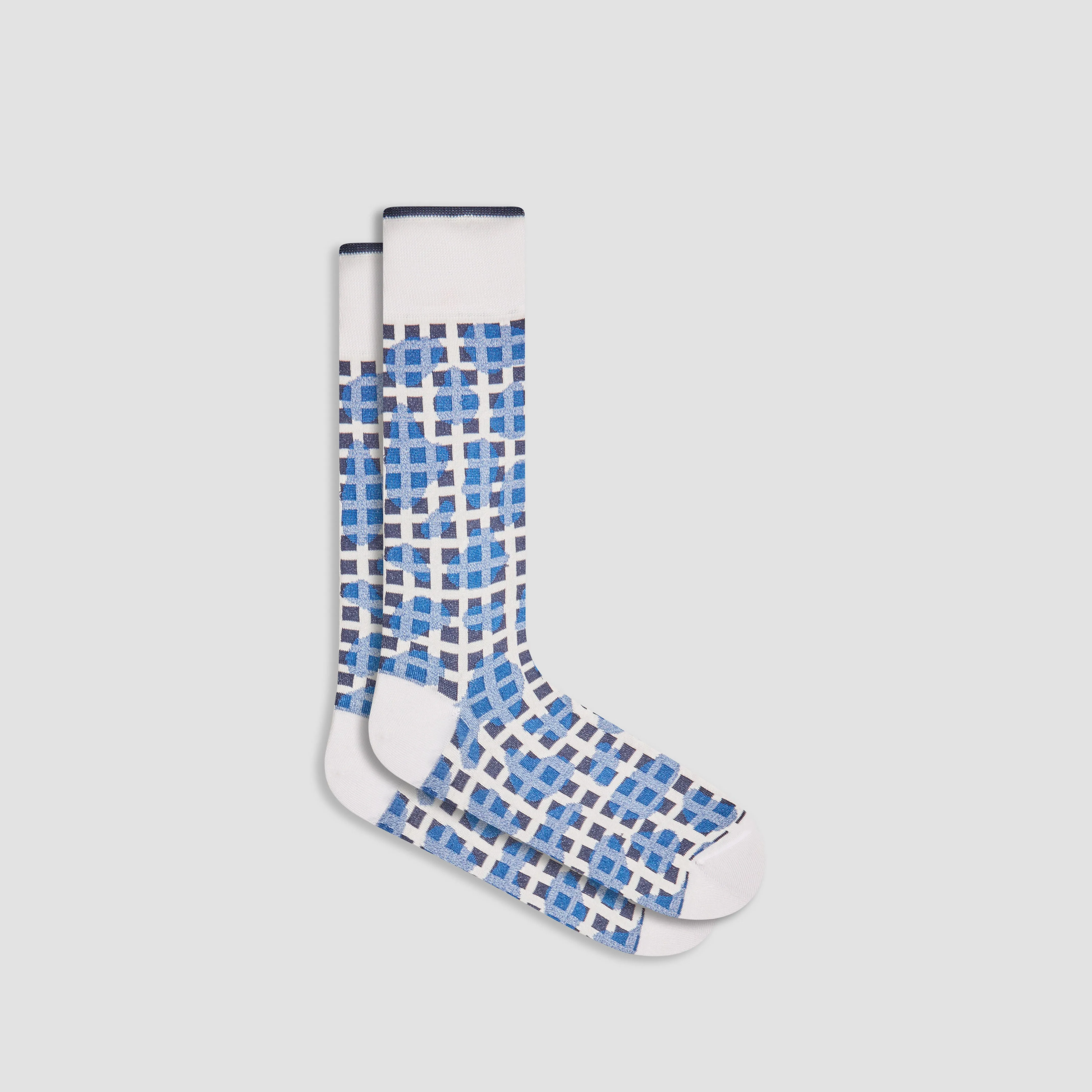 Checkered Mid-Calf Socks