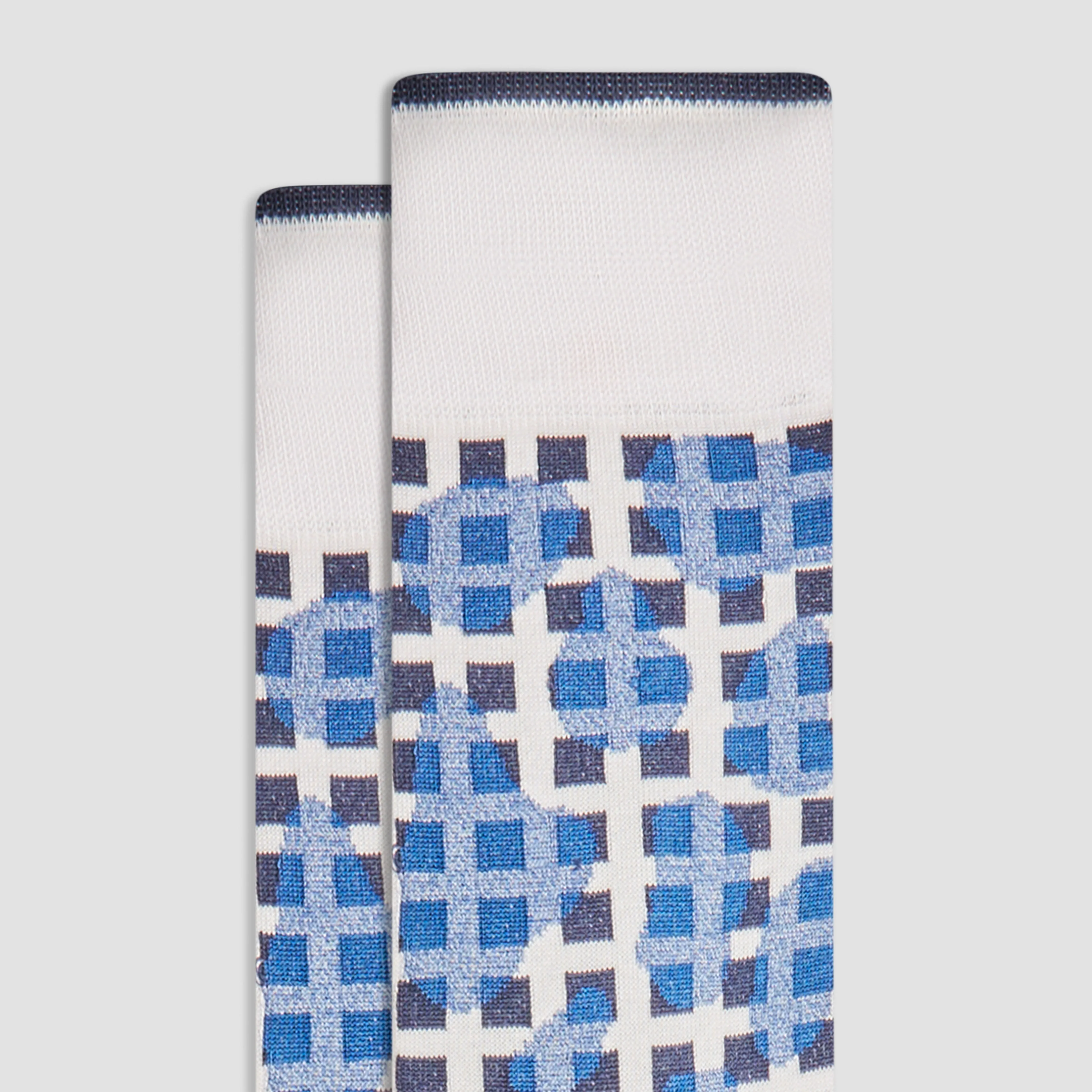 Checkered Mid-Calf Socks