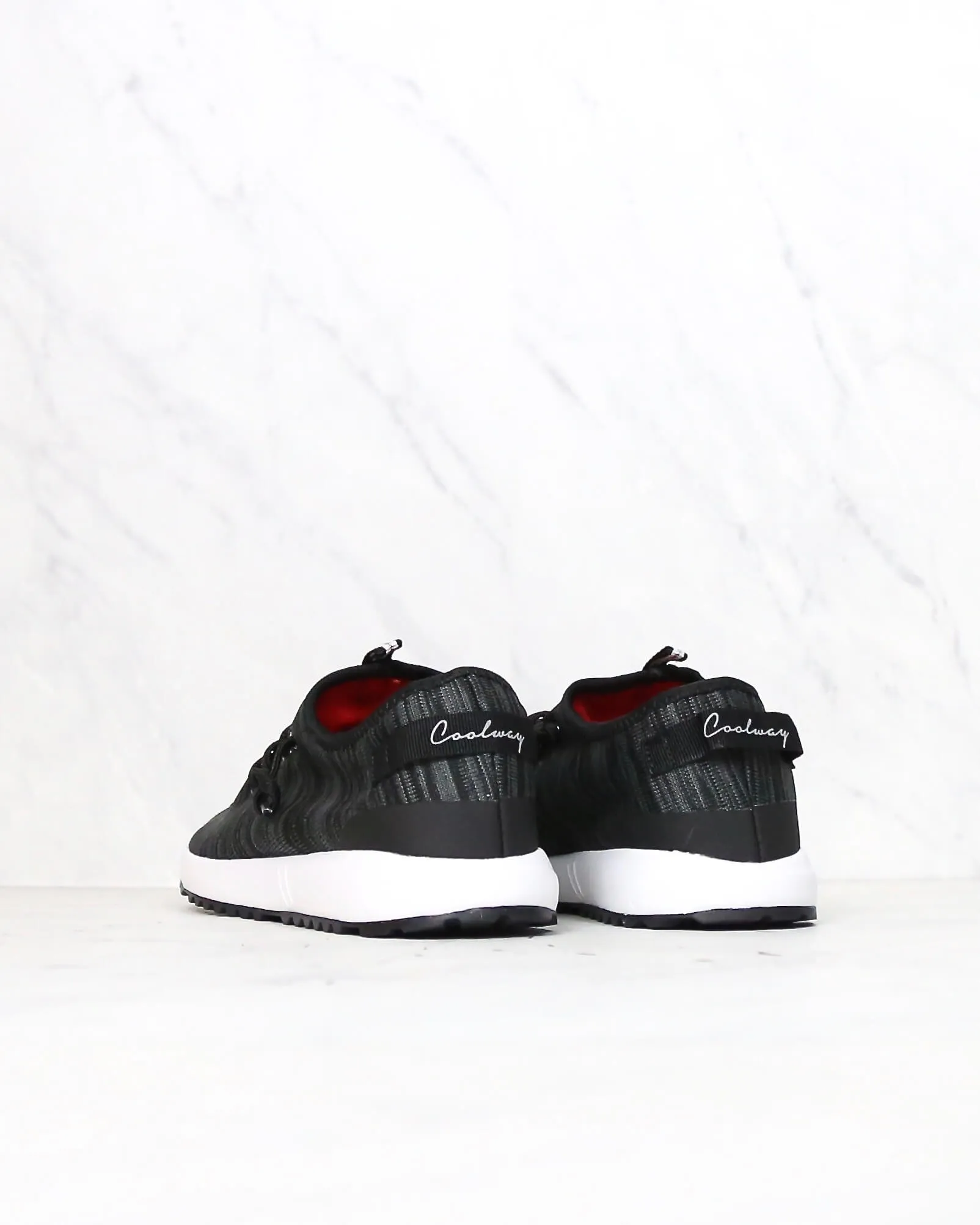 Final Sale - Chinese Laundry - Tahali Women's Space Dye Black Knit Sneakers