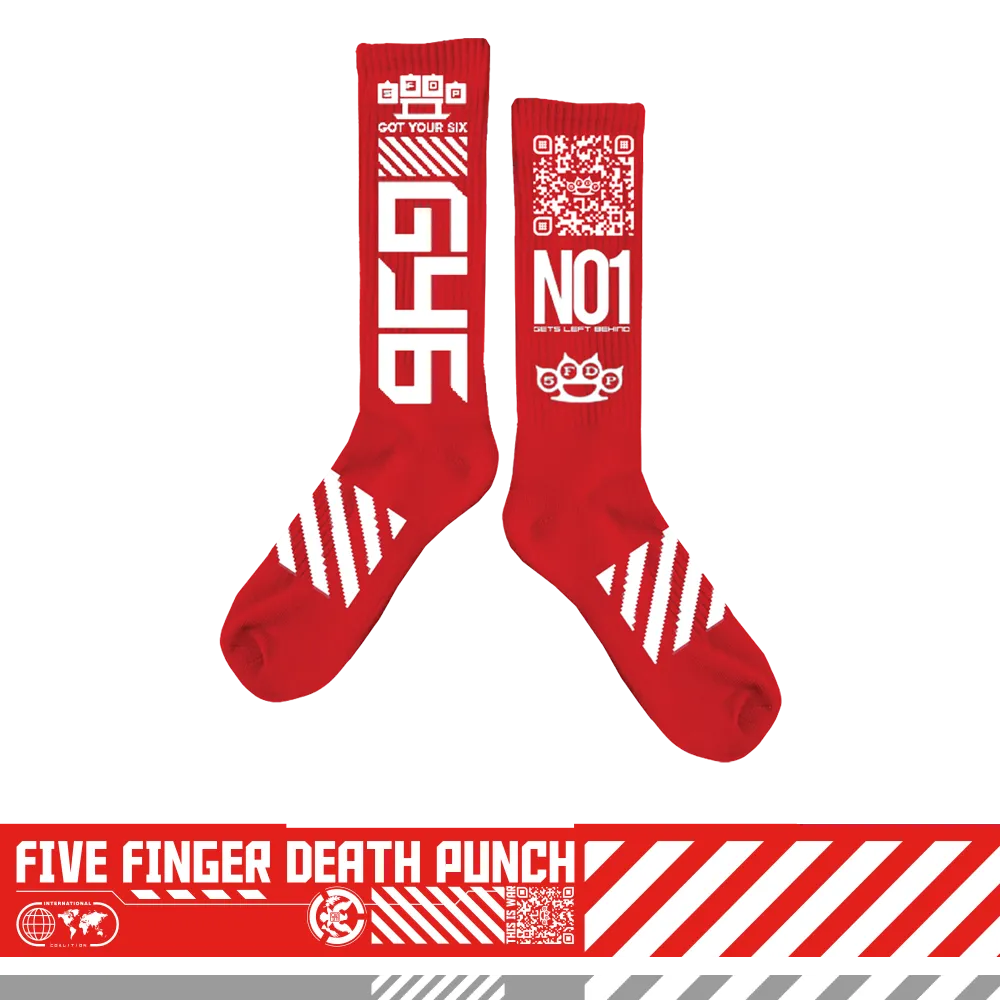 GY6 No 1 Red Socks