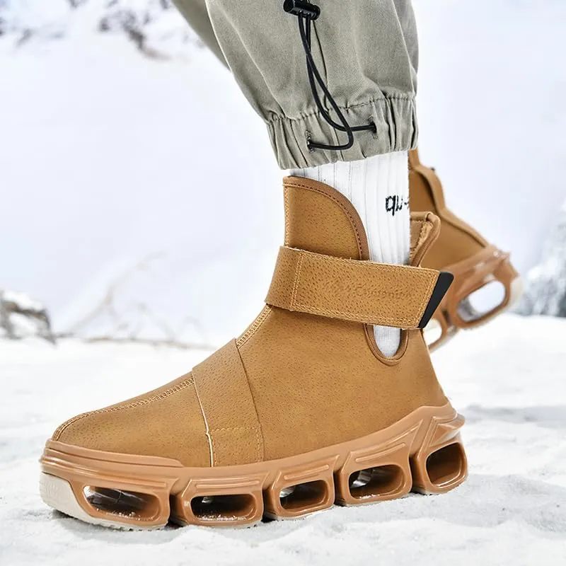 LZDZN Mens Basketball Shoes for Men High Top Sneakers Men's Running Fashion Boots Shoe Man Black Brown Size Athletic Sport