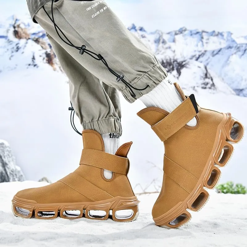 LZDZN Mens Basketball Shoes for Men High Top Sneakers Men's Running Fashion Boots Shoe Man Black Brown Size Athletic Sport
