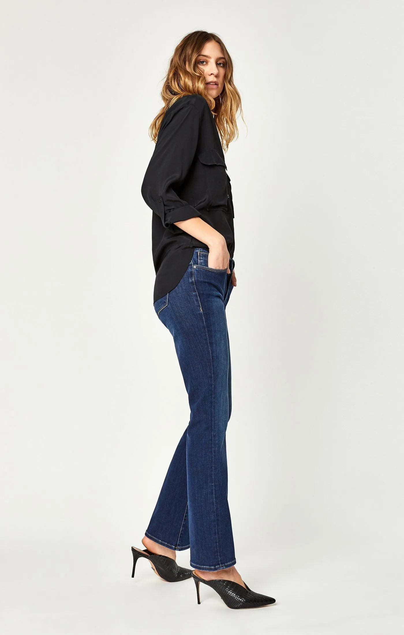 MOLLY BOOTCUT IN INDIGO SUPERSOFT