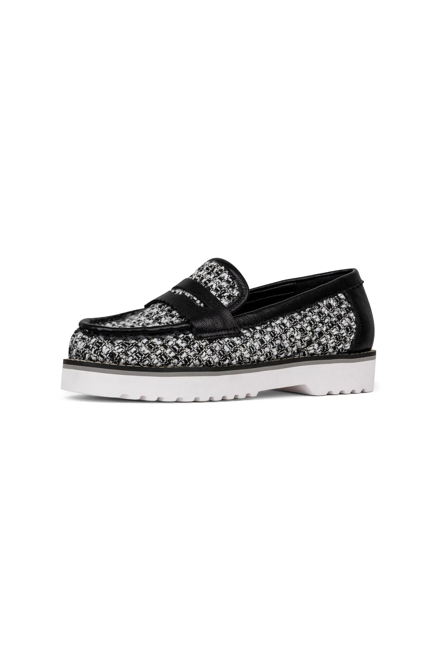 Owens Loafers - Black And White