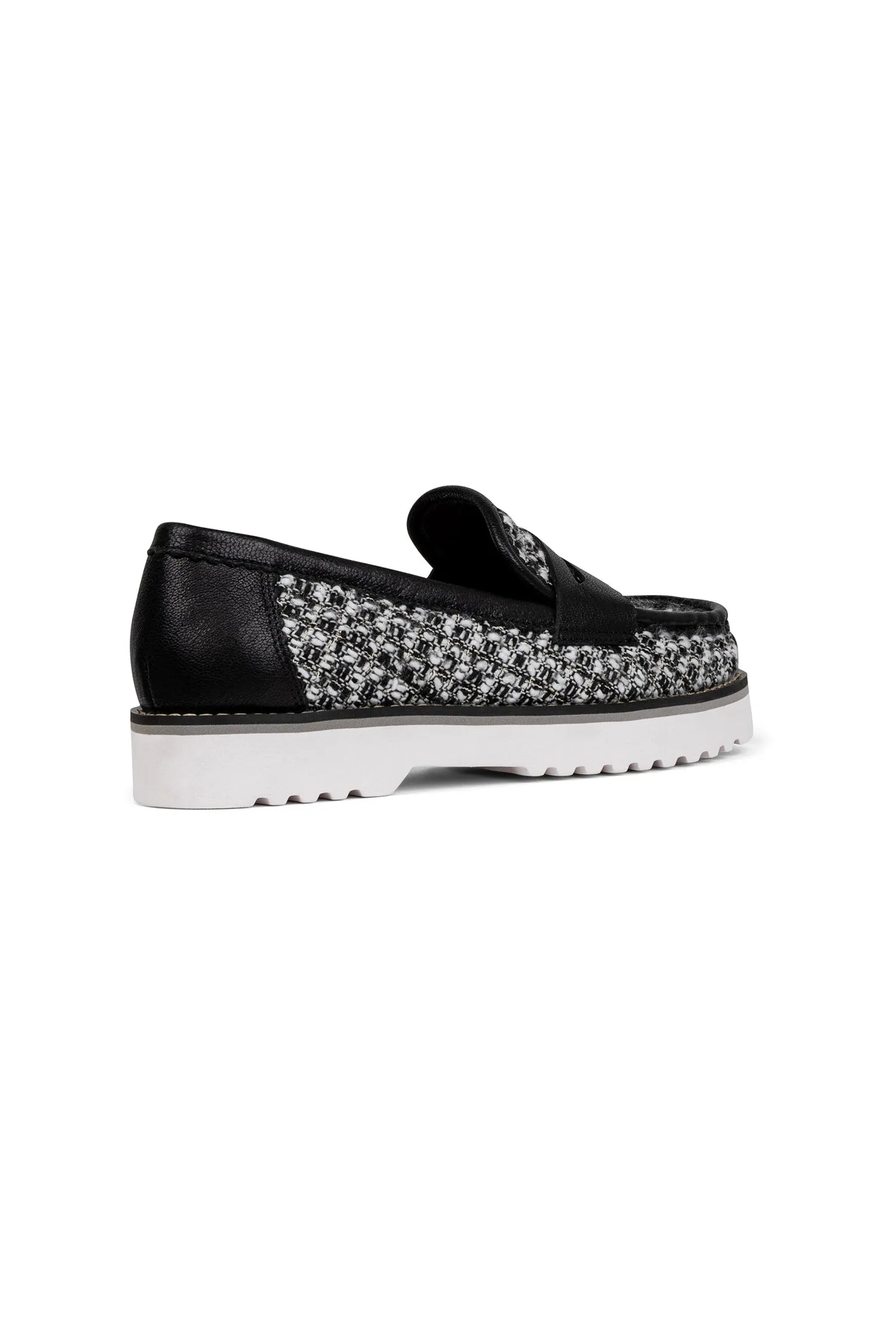 Owens Loafers - Black And White