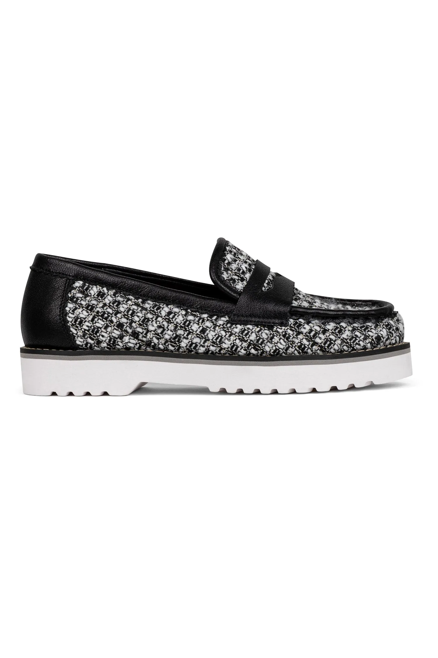 Owens Loafers - Black And White