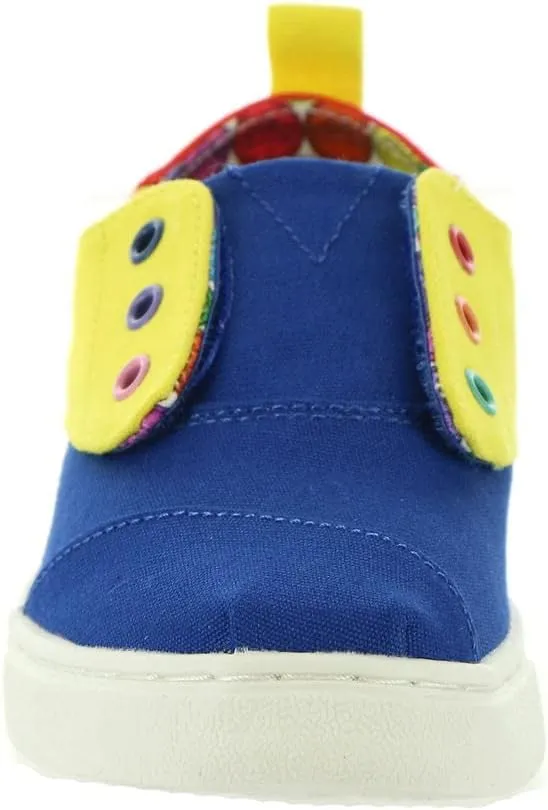 TOMS Toddler Boys Playdoh X Cordones Cupsole Lace Up Sneakers Shoes Casual - Blue