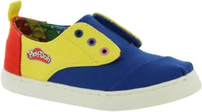 TOMS Toddler Boys Playdoh X Cordones Cupsole Lace Up Sneakers Shoes Casual - Blue