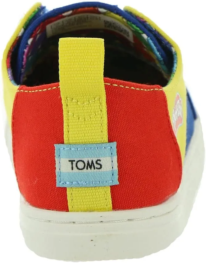 TOMS Toddler Boys Playdoh X Cordones Cupsole Lace Up Sneakers Shoes Casual - Blue