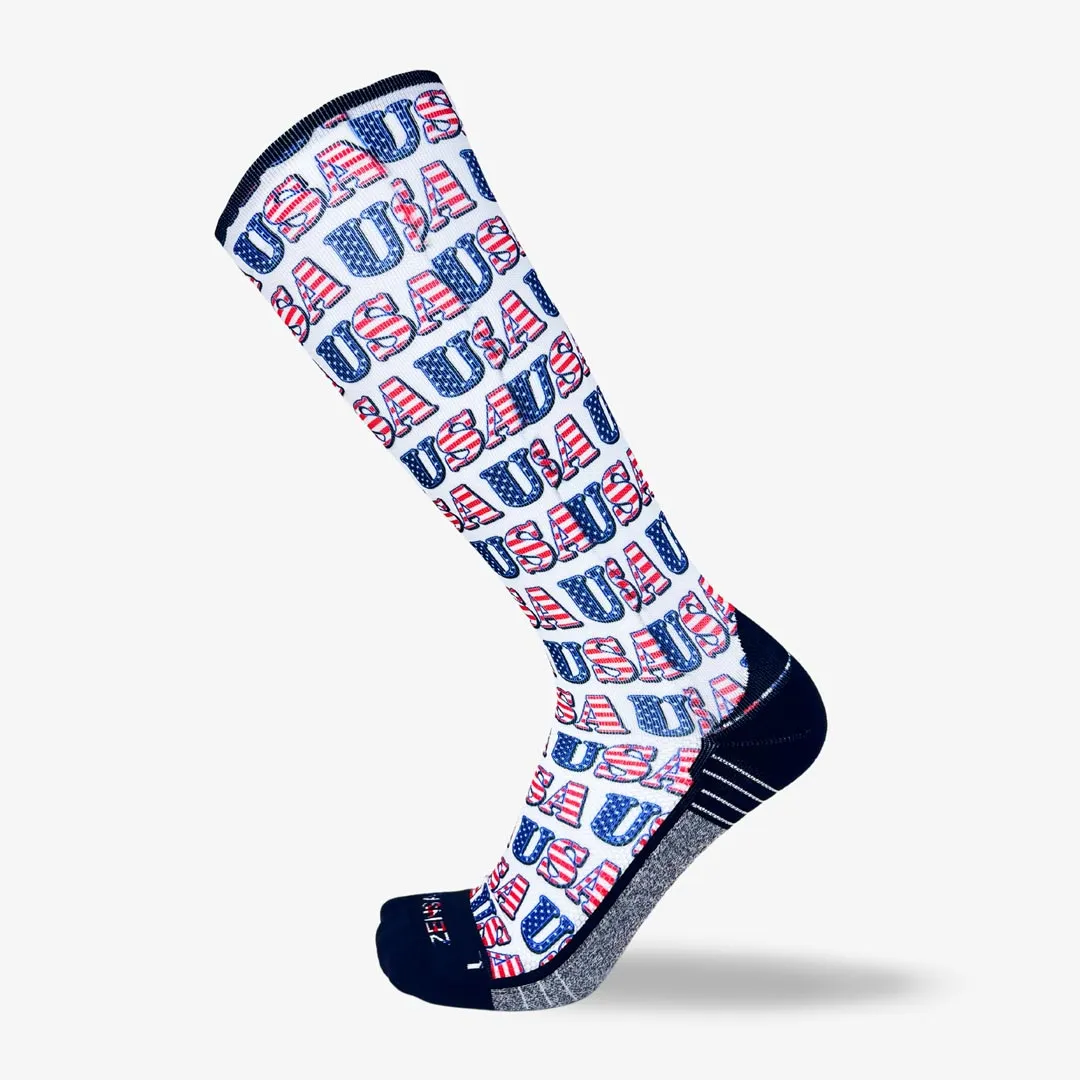 USAs Compression Socks (Knee-High)
