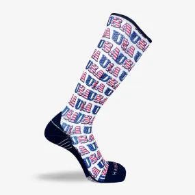 USAs Compression Socks (Knee-High)