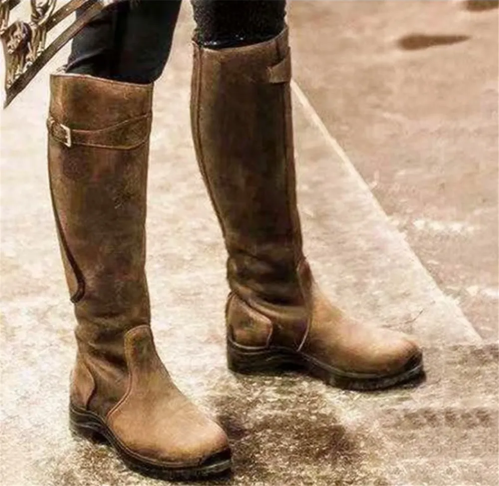 Women Fashion thigh high Martin Boots