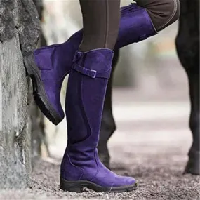 Women Fashion thigh high Martin Boots