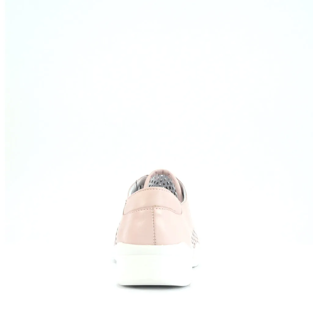 Stylish Xana Perforated Genuine Leather Sneakers for Women