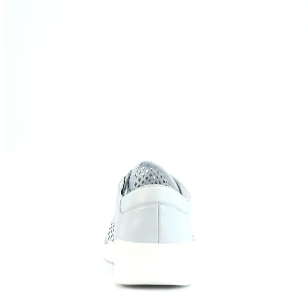 Stylish Xana Perforated Genuine Leather Sneakers for Women
